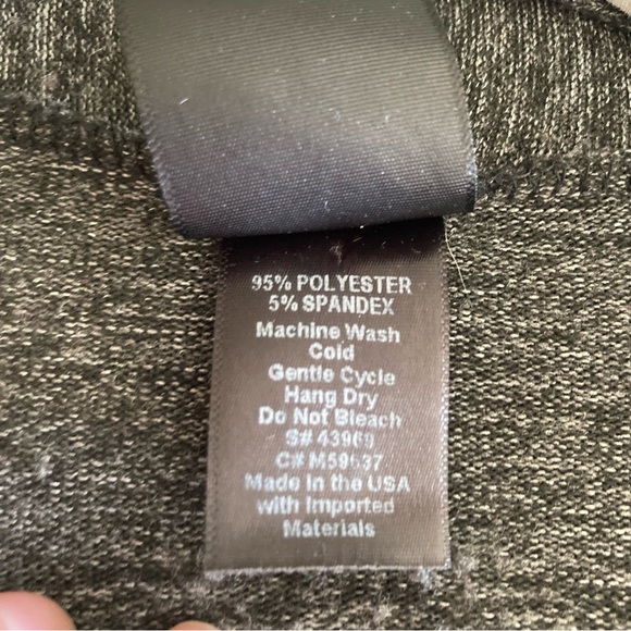 Agnes & Dora Dark Gray Blend Long Open Cardigan Large - Picture 4 of 6